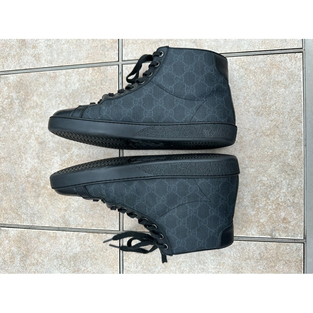 Gucci Brooklyn GG Supreme High Top Sneakers - Picture 8 of 16